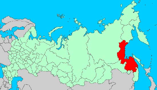 Авиаперевозки в Хабаровск Хабаровск на карте